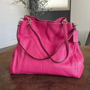 Coach Madison Phoebe Shoulder Bag Purse / Pink